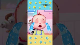 Happy Sad Tired Part 1 | Baby Ronnie Nursery Rhymes | Healthy Habits For Kids #shorts #childrensongs