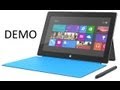Demo Surface Pro, el tablet más completo de Microsoft