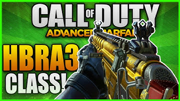 Advanced Warfare - "HBRA3" BEST CLASS SETUP! (COD: AW Multiplayer Class Setups)