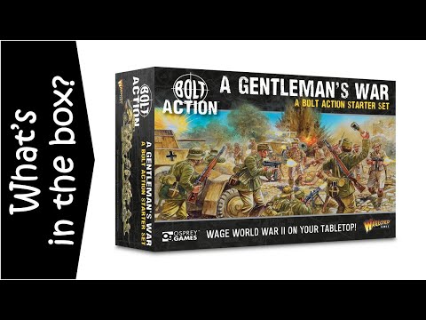 Bolt Action 3rd Edition Starter Set — Unboxing & Review