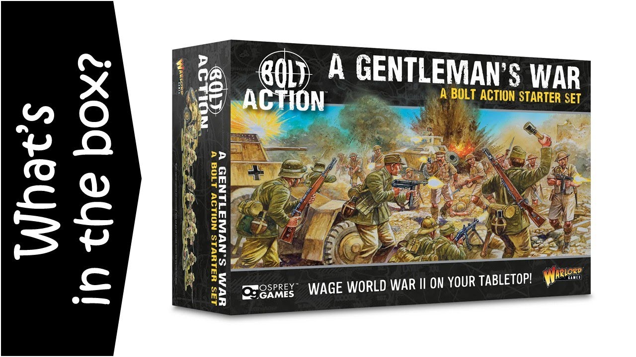 A Gentleman's War - 3rd edition Bolt Action Starter Set - Unboxing & Review