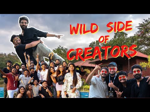 WILD SIDE OF CREATORS @GJKrish @vadirajbabaladi @Redparasite @javarimandi @PRAKASHRK @udaalpavvya