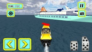 Water Boat Taxi Simulator Game || Water Taxi Games || Taxi Game || Games screenshot 4