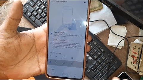 Vivo V23 5G change navigation, Missing navigation bar, Don