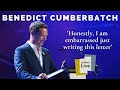 Benedict Cumberbatch Reads A Hilarious Open Letter To People Who Don T Lock Bathroom Doors