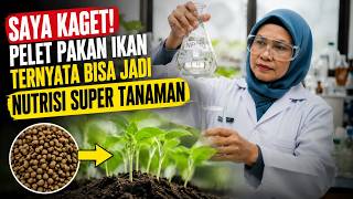 New Knowledge! SECRET!! PLANT NUTRIENTS from FISH FEED PELLETS! 🌱🐟