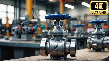 How Industrial Valves Are Made in Factory | Valve Manufacturing Process