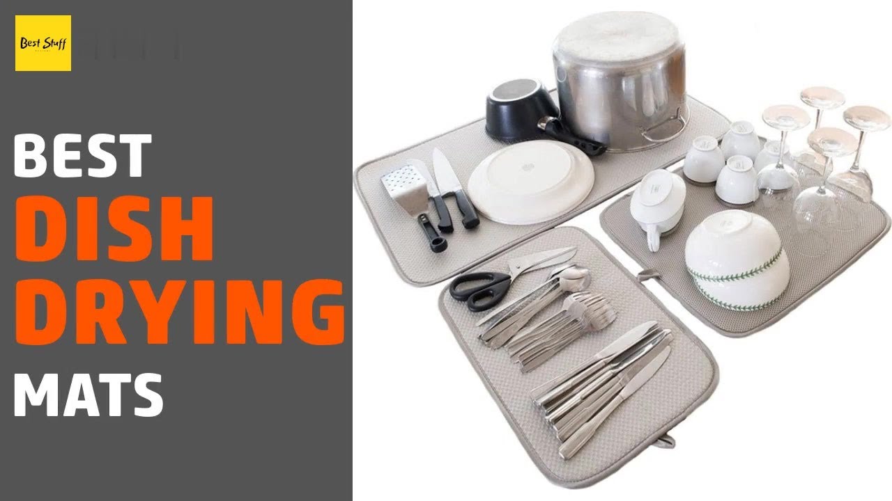 🌵7 Best Dish Drying Mats 2020 YouTube