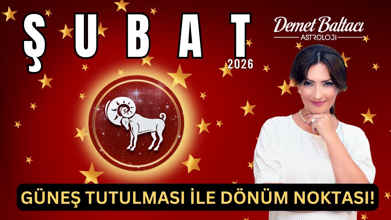 KOÇ Burcu Şubat 2026 🔥 Güneş Tutulması ile Dönüm Noktası! 🔥 #astroloji #şubat #koçburcu