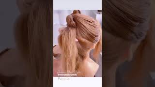 簡約高馬尾#wedding hairstyle #ponytail #short