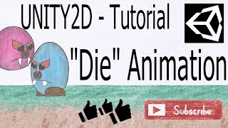 Unity2D Platformer Tutorial 019: How to add a "Die" Animation for Beginners