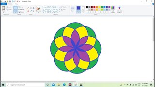 Ms Paint|| Ms paint Main New Design|| By:- Nitish Kumar