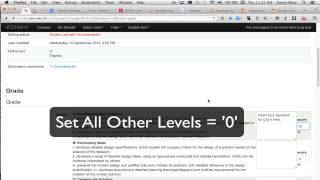 Moodle Grading Workflow