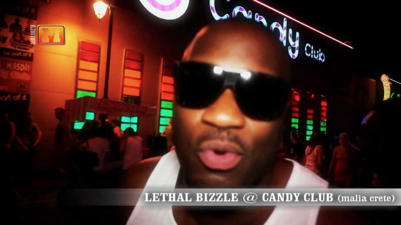 MaliaTV LETHAL BIZZLE Candy Club Malia 2012 part 1 (POW LIVE) YouTube