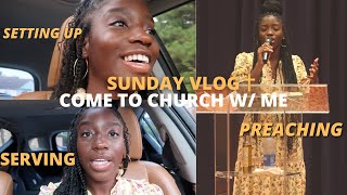 SUNDAY VLOG✝️ COME TO CHURCH WITH ME + WHAT I DO IN MINISTRY