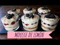 SI TE GUSTA LA MOUSSE DE LIMÓN, PRUEBA ESTA,  ES DELICIOSA Y MUY FÁCIL DE HACER!!