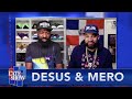 Desus & Mero Swap Pints Of Late Night Talk Show Ice Cream With Stephen Colbert