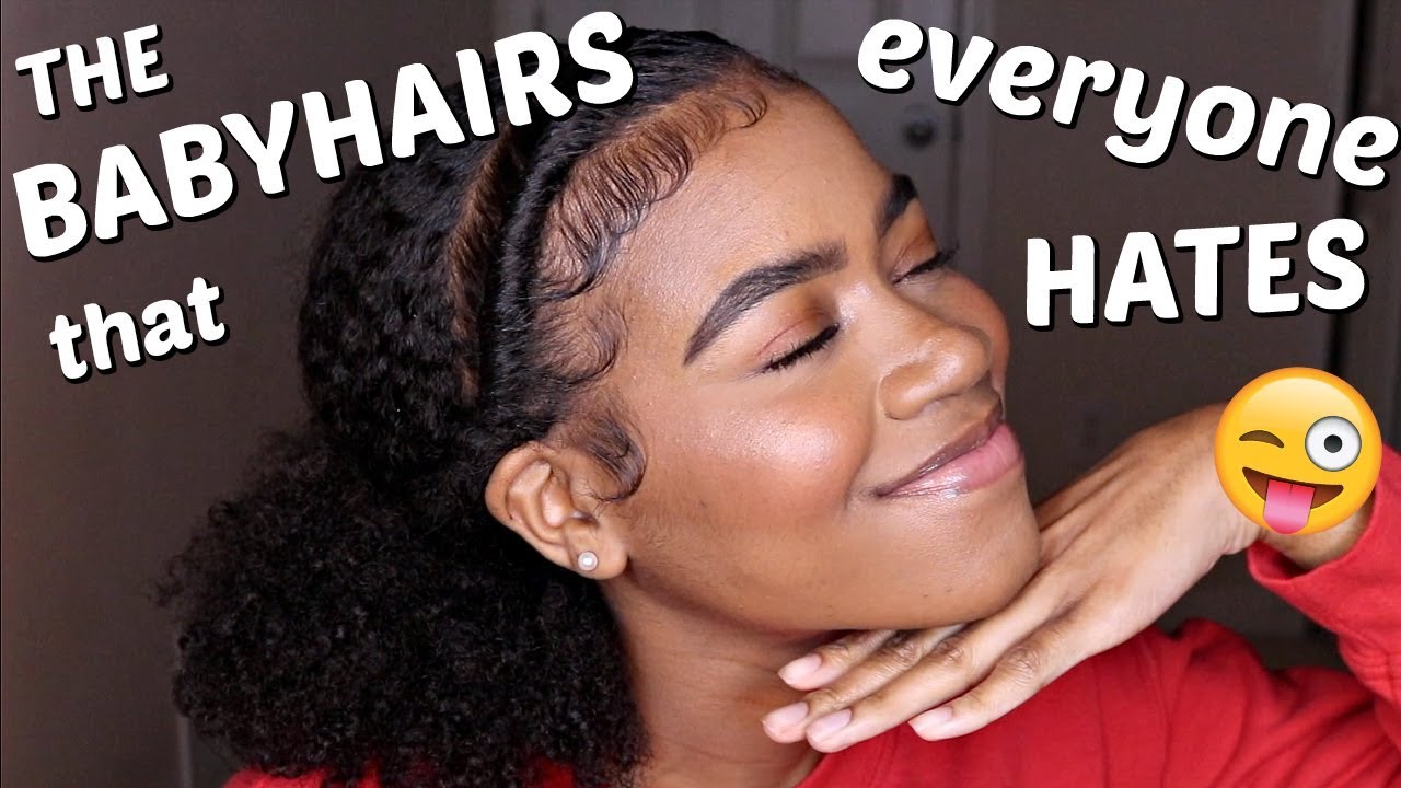 How I do "Natural Looking" Baby hairs/Edges (2019) YouTube