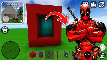 How to Make PORTAL to DEADPOOL in MINI BLOCK CRAFT