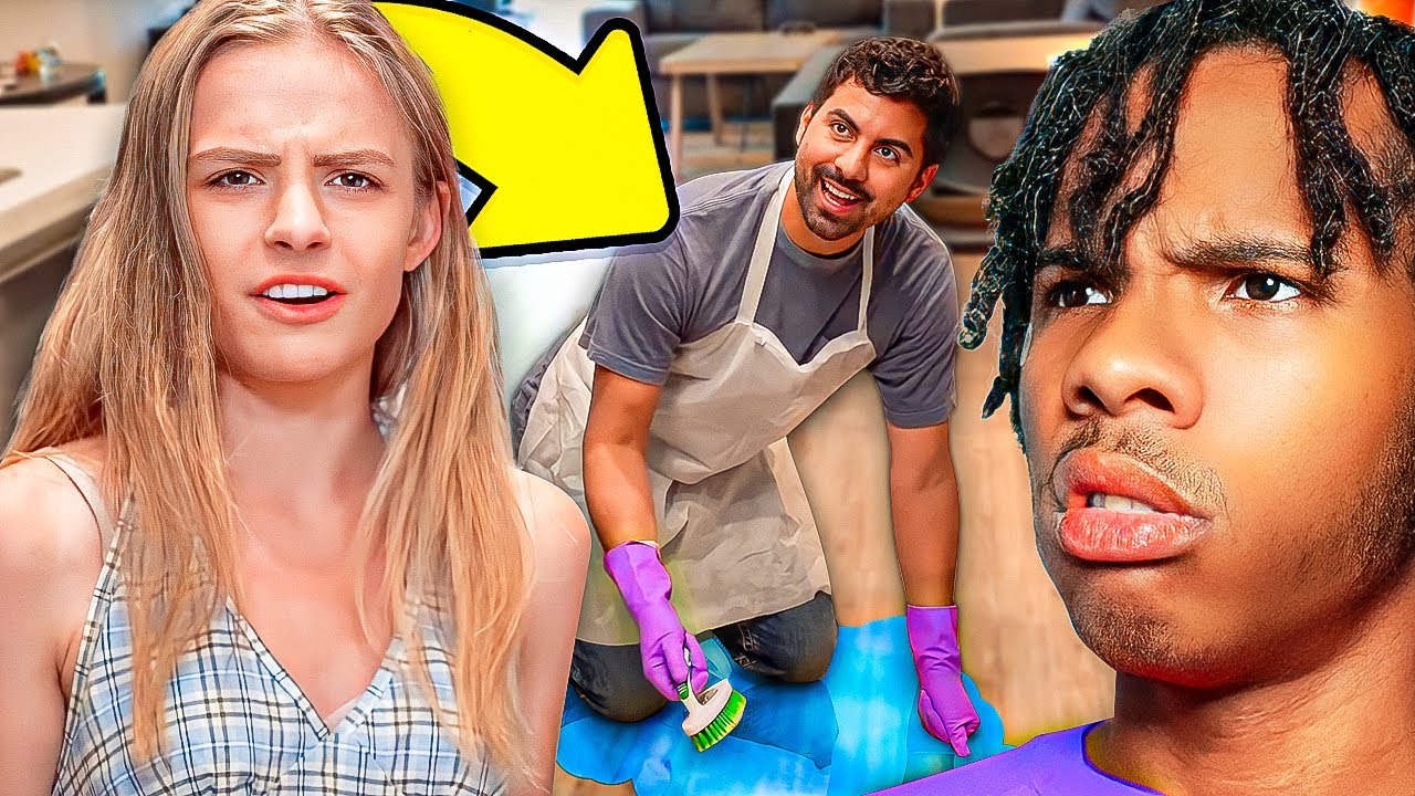 She Made Him Wash The Floors