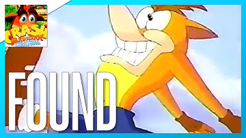 OLD CARTOON FOUND! | Crash Bandicoot News  (OUTDATED)