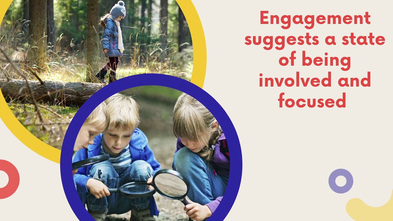 How is ENGAGEMENT supported by Outdoor Learning?