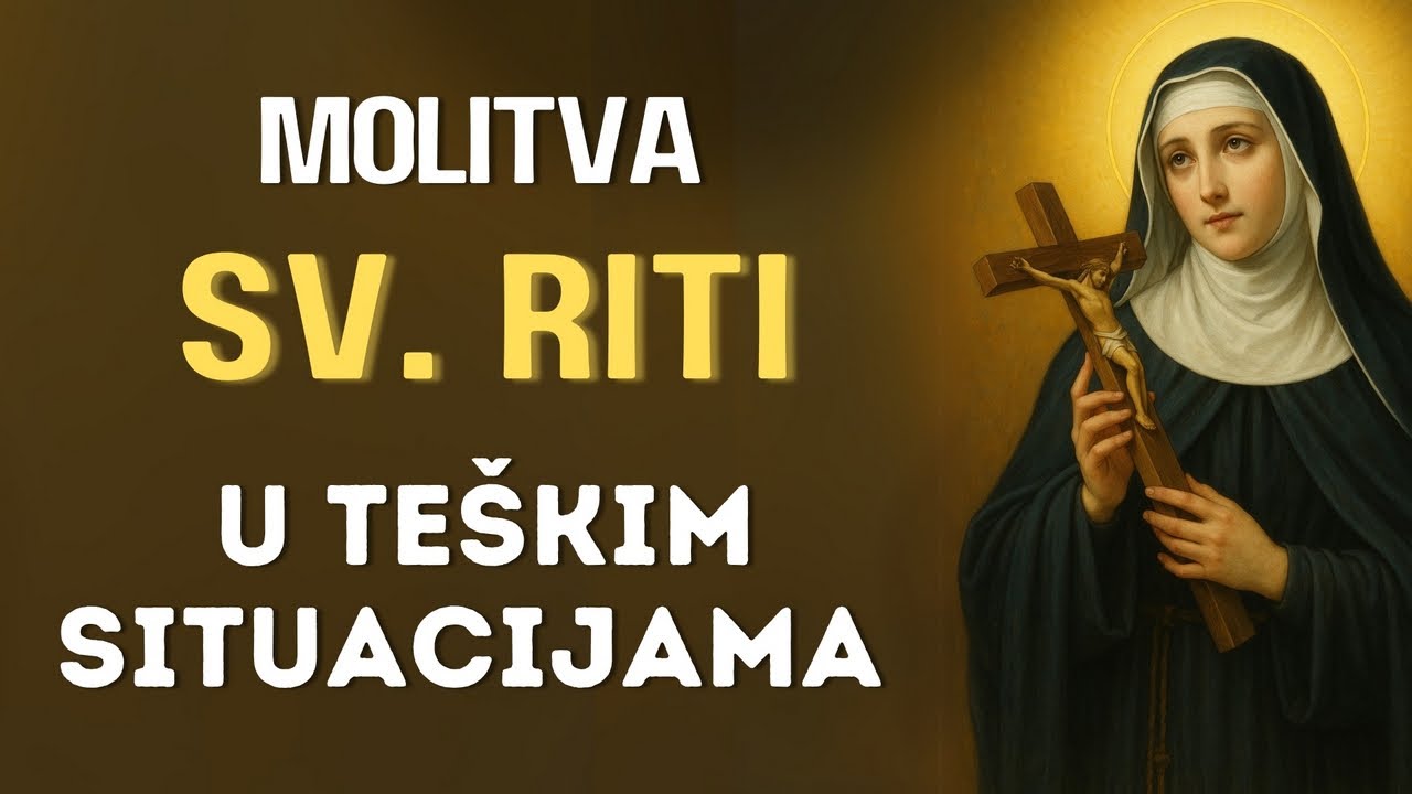 U BOLESTI, U RAZNIM PROBLEMIMA - MOLITVU SV. RITI IZMOLI