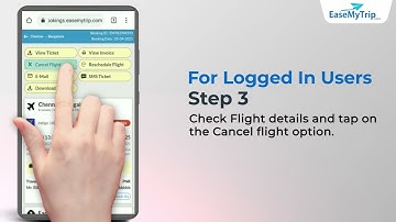 EaseMyTrip.com Flight Cancellation/Claim Refund Request Process *T&C Apply