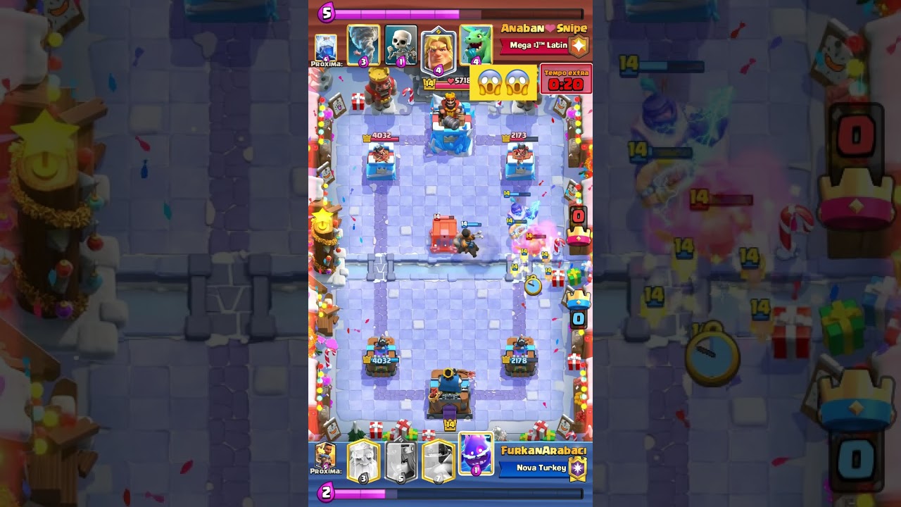 Anaban Snipe Ensinando o PREDICT Com o Tornado no CLASH ROYALE! 