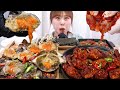 ASMR Mukbang | 매일 먹고싶은 간장게장, 양념게장🦀, 연어장 먹방 (Ft. 김부각) 밥도둑 특집!! (^^*)