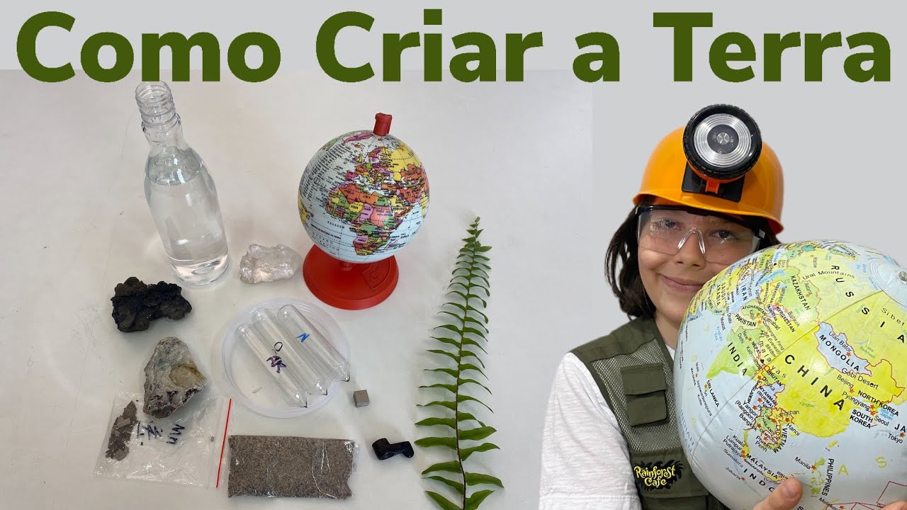 Como Criar o Planeta Terra - Composição, Elementos e Atmosfera - How To ...