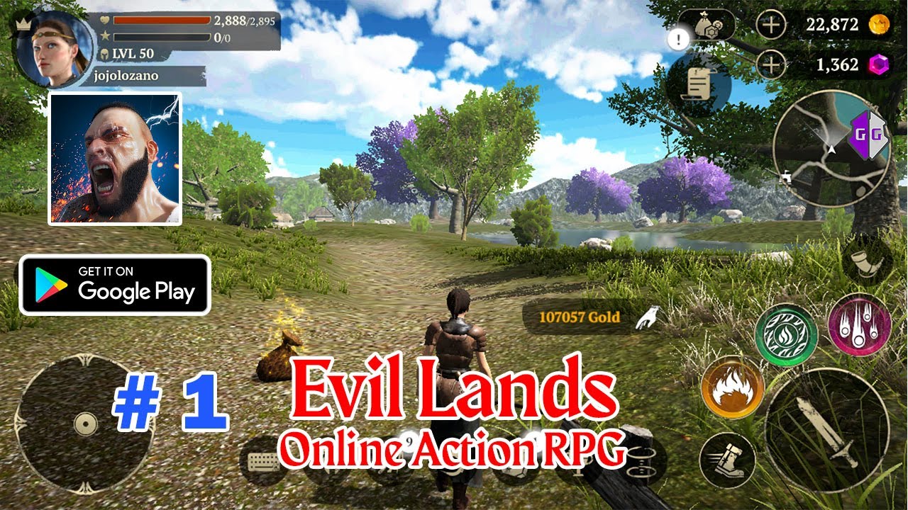 Evil Lands: Online Action RPG Gameplay - Walkthrough Part 1 (OPEN WORLD GAME)