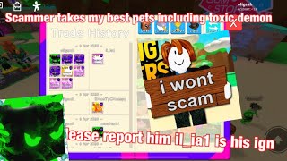 Bubble gum simulator scammer switches immortal one for valentine shock 😔 screenshot 2