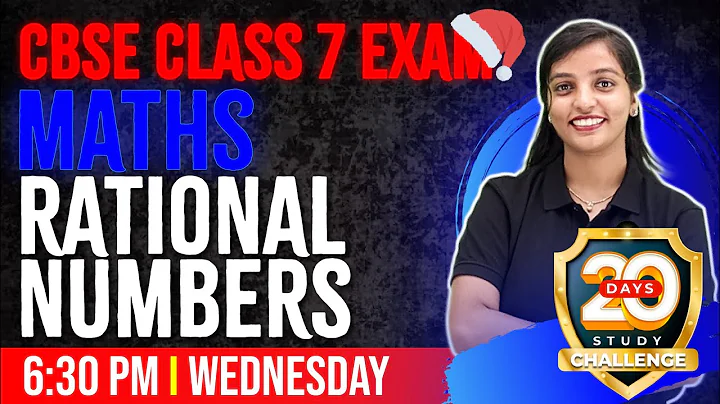 CBSE Class 7 Maths | Rational Numbers | Chapter 9 | Full Chapter Revision | Exam Winner CBSE Class 7