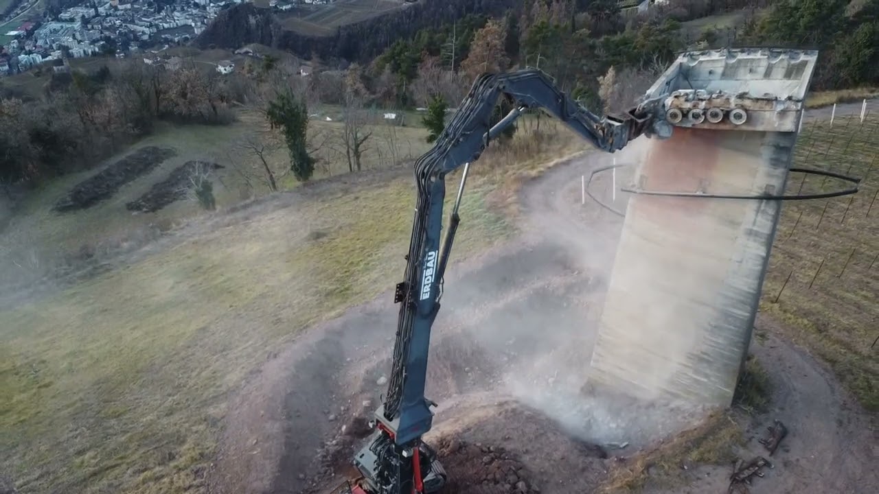 Abbruch Seilbahn Jenesien