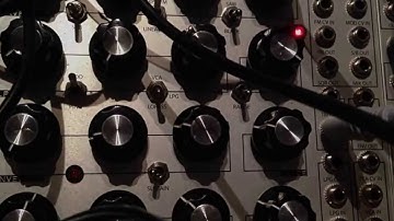 Sound of Eurorack modular synthesizer system