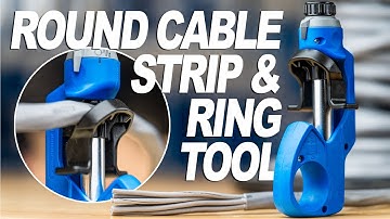 Jonard Tools Round Cable Strip & Ring Tool (CST-1140) Product Video