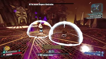 Borderlands 2 Axton vs Ancient Dragons L80 3mins 38secs