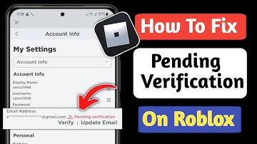 How to fix pending verification on roblox 2025 | roblox email pending verification