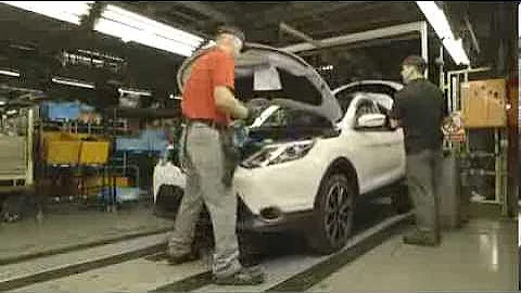 Production of new Qashqai at Nissan Sunderland Plant | AutoMotoTV
