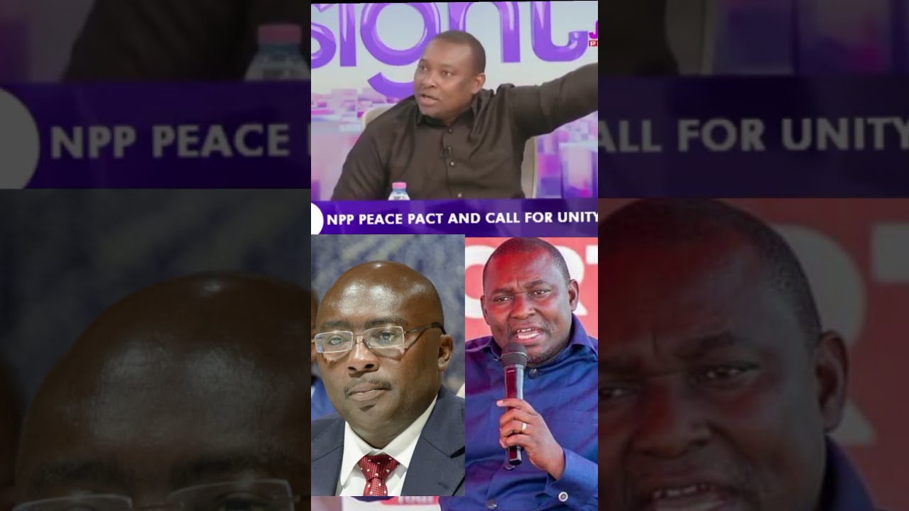 The peace pact was signed to rig the election in favor of Dr. Mahamudu Bawumia - Solomon Owusu