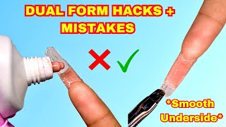 These 5 Dual Form Nail Hacks Help You Master the Perfect Nail Extension...From Home! by Nails by Kamin 6,261 views 1 year ago 7 minutes, 53 seconds