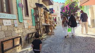 Alaçati Çeşme Çarşi Gezmesi Ekim 2025