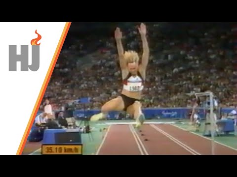 2000 Sydney - saut en longueur féminin (Heike DRECHSLER)