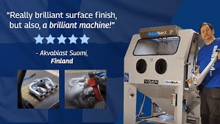 Our customer Akvablast Suomi shows of the Aquablast in Action!