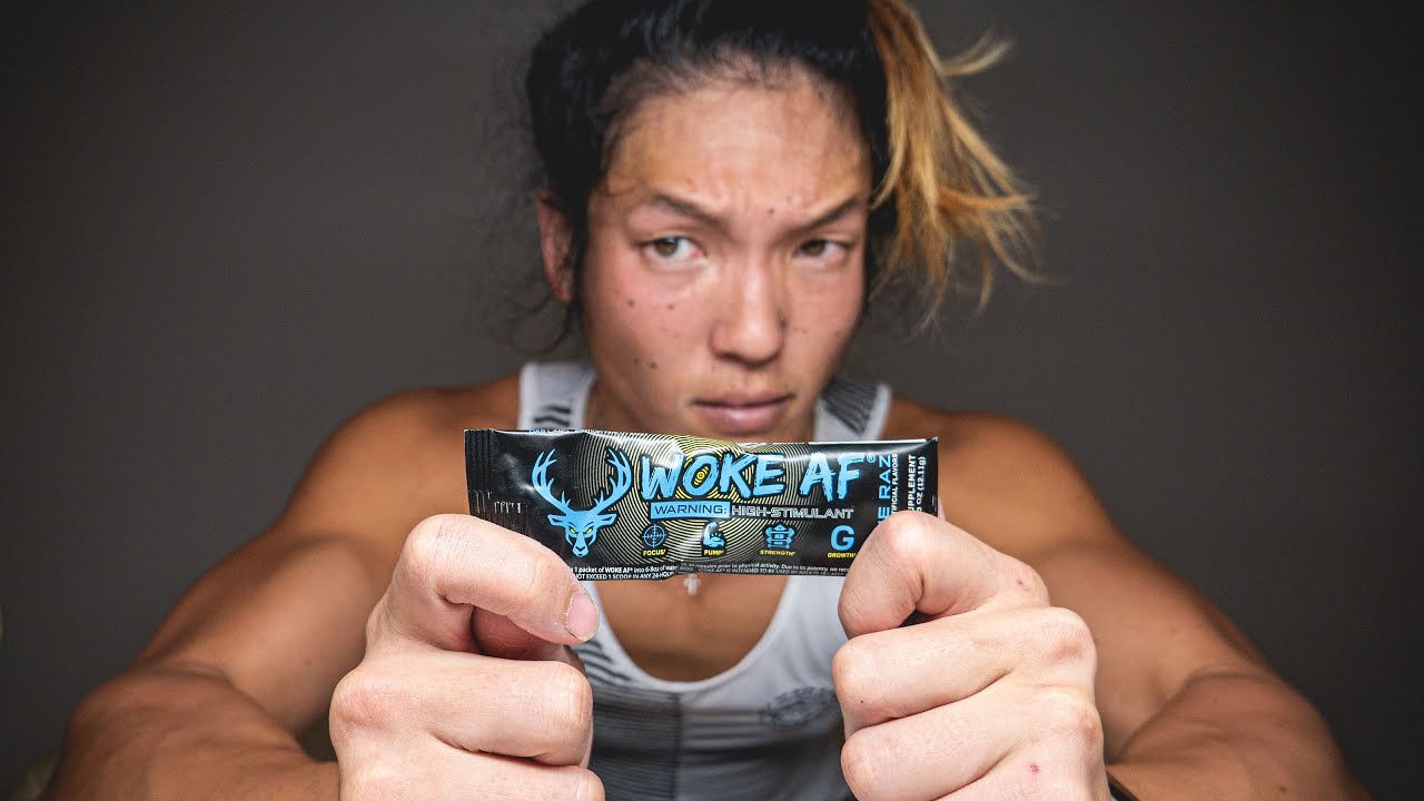 Woke AF HIGH STIM Preworkout BLUE RAZ HONEST Review