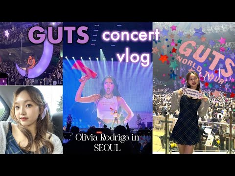 Olivia Rodrigo concert vlog! | GUTS world tour Seoul | *CRAZY EXPERIENCE* 🥹💜🎀