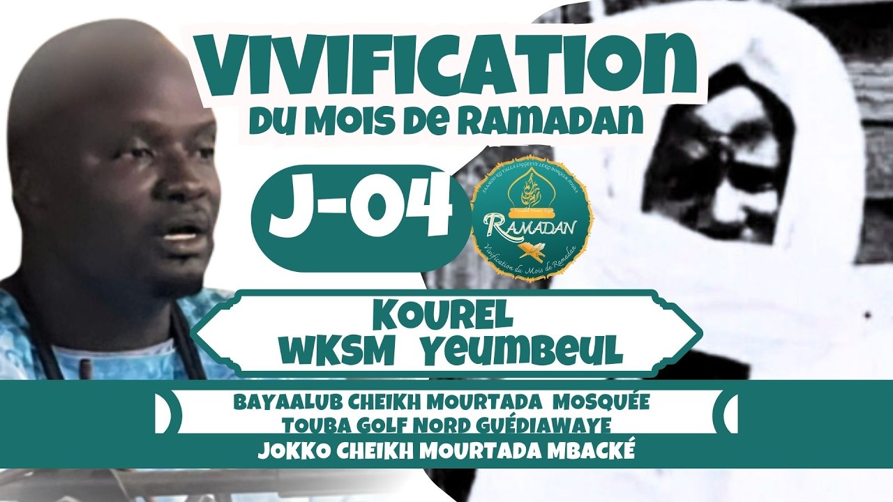VIVIFICATION RAMADAN 2026 (J-04) KOUREL WKSM YEUMBEUL