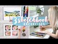 IMPROVE YOUR ART | 3 Sketchbook Exercises, Composition, Colour & Abstract