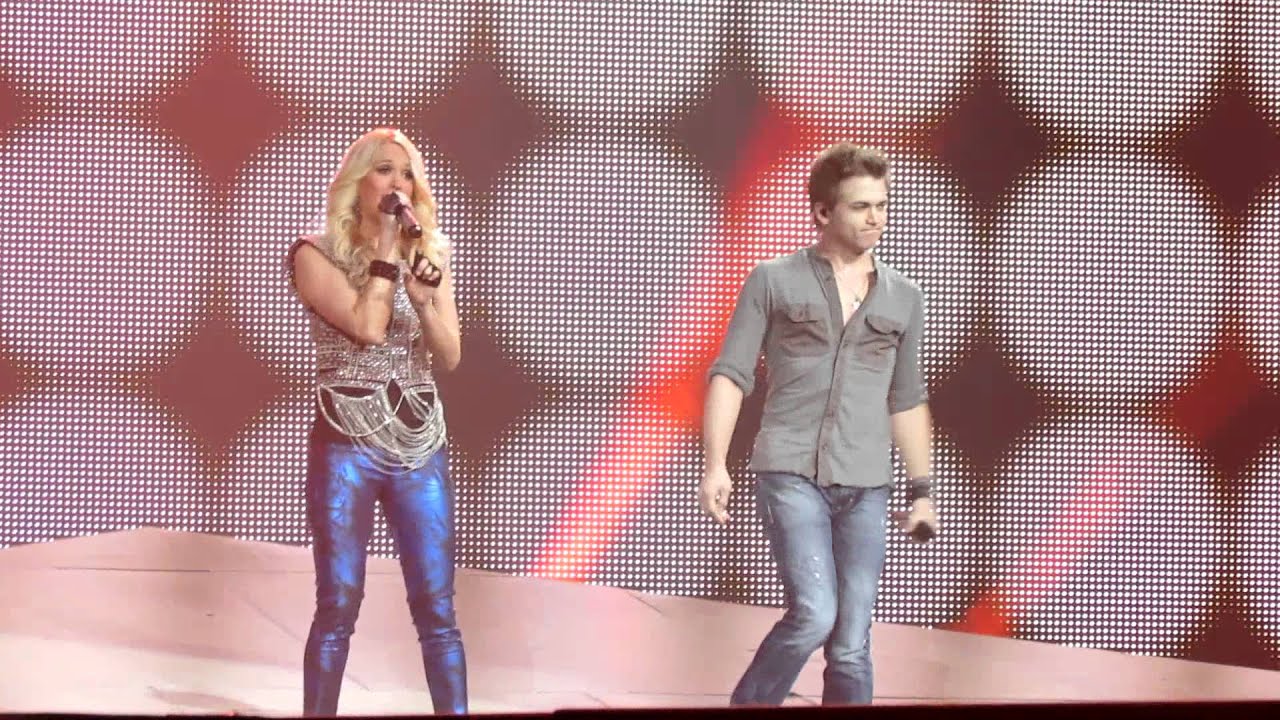 Leave Love Alone Carrie Underwood and Hunter Hays Live Orlando 12/21/12
